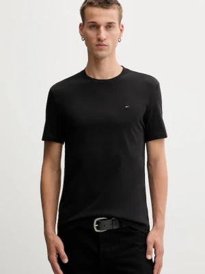 Tommy Jeans t-shirt bawełniany 2-pack męski kolor granatowy gładki DM0DM20687