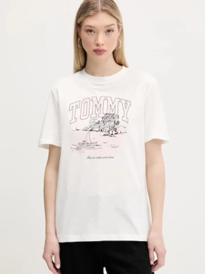 Tommy Jeans t-shirt bawełniany