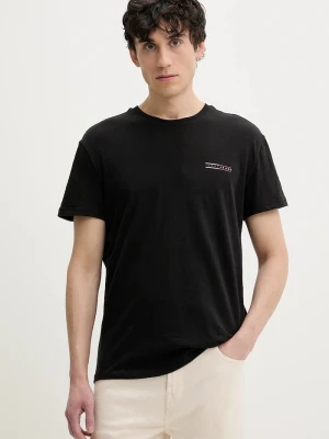 Tommy Jeans t-shirt bawełniany czarny