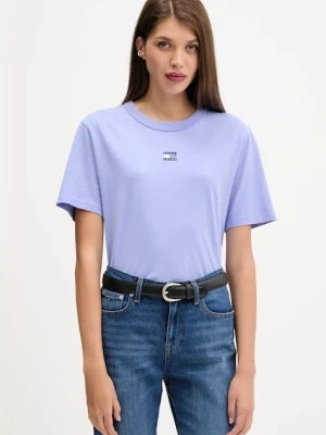 Tommy Jeans t-shirt bawełniany damski DW0DW22202