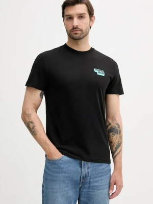 Tommy Jeans t-shirt bawełniany męski kolor czarny z nadrukiem DM0DM21539
