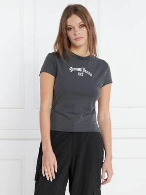 Tommy Jeans T-shirt BBY GRUNGE | Regular Fit grafitowy