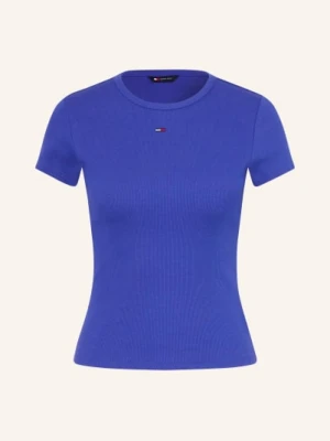 Tommy Jeans T-Shirt blau NIEBIESKI