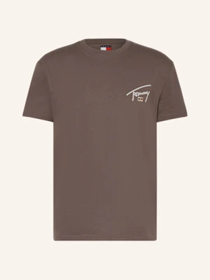 Tommy Jeans T-Shirt braun