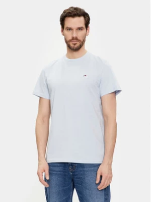 Tommy Jeans T-Shirt Classic DM0DM09598 Błękitny Regular Fit