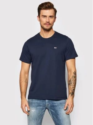 Tommy Jeans T-Shirt Classic DM0DM09598 Granatowy Regular Fit