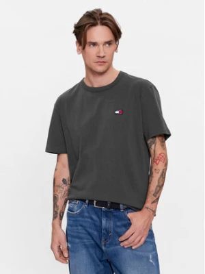 Tommy Jeans T-Shirt Classic Xs Badge DM0DM17870 Szary Classic Fit