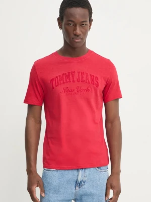Tommy Jeans t-shirt czerwony