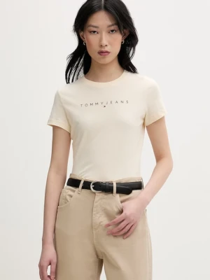 Tommy Jeans T-shirt damski bawełniany