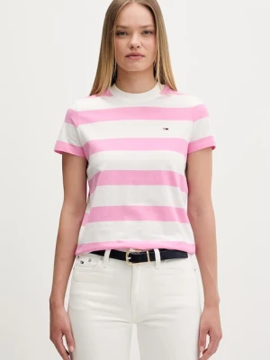Tommy Jeans T-shirt damski bawełniany