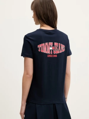 Tommy Jeans T-shirt damski bawełniany