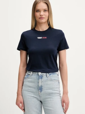 Tommy Jeans T-shirt damski bawełniany