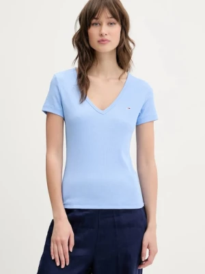 Zdjęcie produktu Tommy Jeans T-shirt damski bawełniany z elastanem