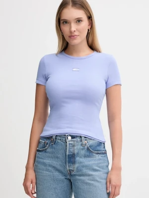 Tommy Jeans t-shirt damski kolor czarny DW0DW17881