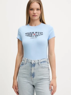 Zdjęcie produktu Tommy Jeans T-shirt damski z bawełną