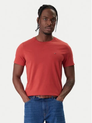 Tommy Jeans T-Shirt DM0DM04411 Czerwony Slim Fit