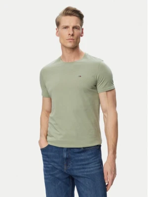 Tommy Jeans T-Shirt DM0DM04411 Khaki Slim Fit