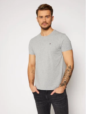 Tommy Jeans T-Shirt DM0DM04411 Szary Regular Fit