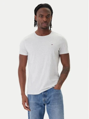 Tommy Jeans T-Shirt DM0DM04411 Szary Slim Fit