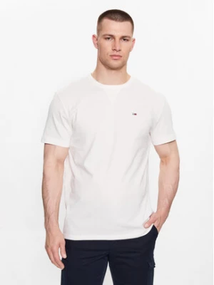 Tommy Jeans T-Shirt DM0DM16882 Biały Regular Fit