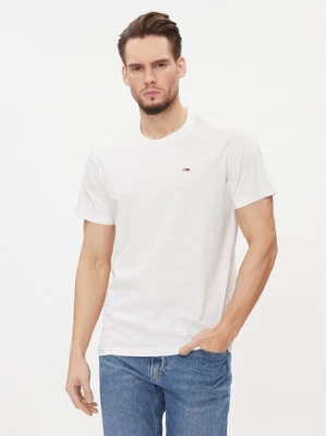Tommy Jeans T-Shirt DM0DM17828 Biały Regular Fit