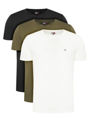 Tommy Jeans T-Shirt DM0DM21579 Kolorowy Regular Fit