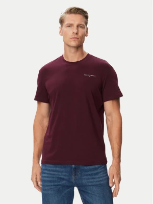 Tommy Jeans T-Shirt DM0DM21780 Fioletowy Regular Fit