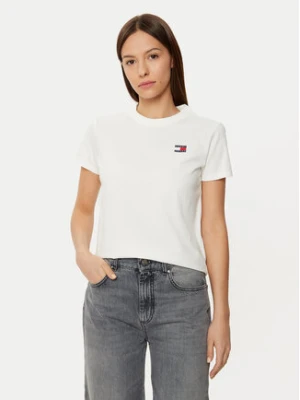 Tommy Jeans T-Shirt DW0DW20153 Biały Regular Fit