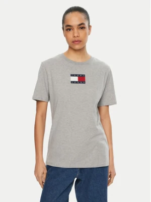 Tommy Jeans T-Shirt DW0DW20461 Szary Relaxed Fit