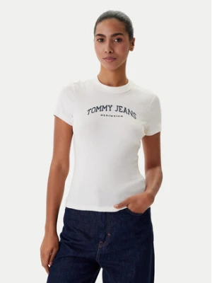 Tommy Jeans T-Shirt DW0DW22302 Biały