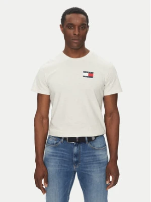 Tommy Jeans T-Shirt Essential DM0DM20740 Beżowy Slim Fit