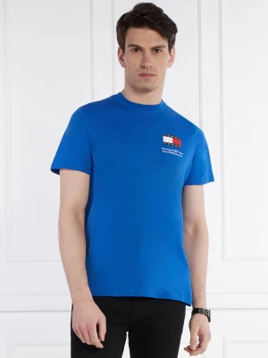 Tommy Jeans T-shirt essential | Slim Fit niebieski