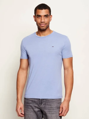 Tommy Jeans T-shirt | Extra slim fit błękitny