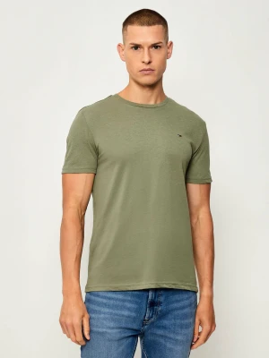 Tommy Jeans T-shirt | Extra slim fit zielony