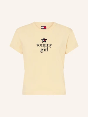 Tommy Jeans T-Shirt gelb