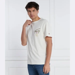 Tommy Jeans T-shirt GOLD SIGNATURE BACK | Regular Fit