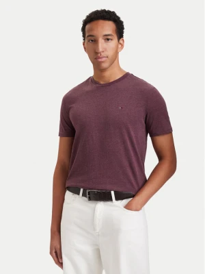 Tommy Jeans T-Shirt Jaspe DM0DM20363 Fioletowy Slim Fit
