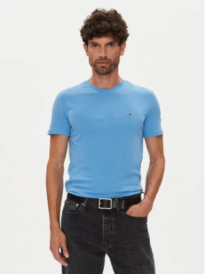 Zdjęcie produktu Tommy Jeans T-Shirt Jaspe DM0DM20363 Niebieski Slim Fit