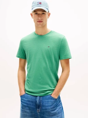 Tommy Jeans T-shirt JASPE | Extra slim fit zielony