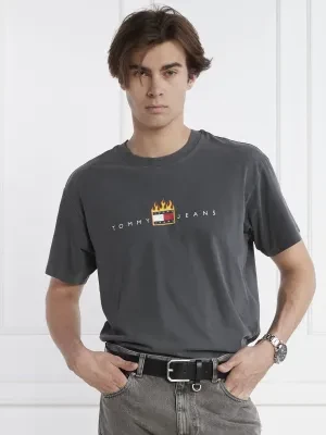 Tommy Jeans T-shirt LINEAR FIRE FLAG | Relaxed fit