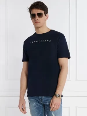 Tommy Jeans T-shirt LINEAR LOGO TEE EXT | Regular Fit