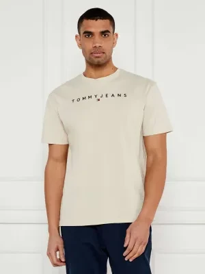 Tommy Jeans T-shirt LINEAR LOGO TEE EXT | Regular Fit