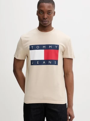 Tommy Jeans T-shirt męski bawełniany