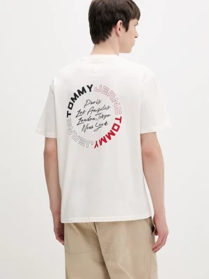 Tommy Jeans t-shirt męski bawełniany