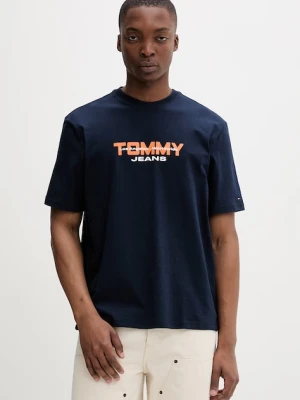 Tommy Jeans T-shirt męski bawełniany