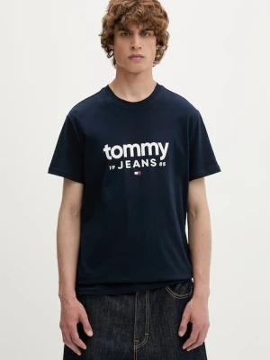 Tommy Jeans T-shirt męski bawełniany