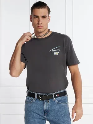 Tommy Jeans T-shirt METALLIC AOP TEE EXT | Regular Fit