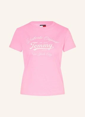 Tommy Jeans T-Shirt pink