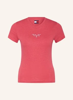 Tommy Jeans T-Shirt pink