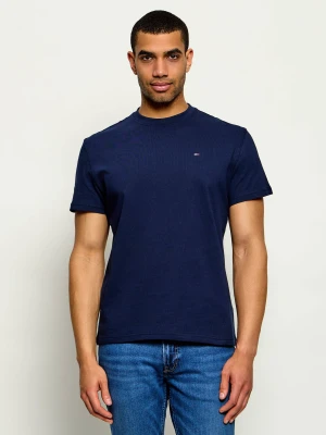 Tommy Jeans T-shirt | Regular Fit granatowy